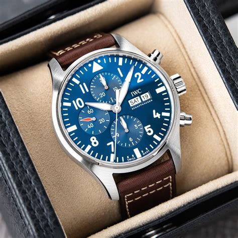 iwc chronograph prezzo|IWC chronograph petit prince.